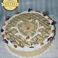 Eszterházy torta (24 szeletes)
