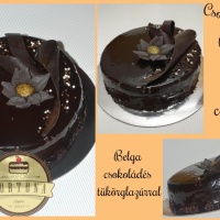 Csokiimádóknak, párizsi krémes rumos csokoládé torta