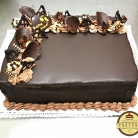 Tégla csokoládé torta